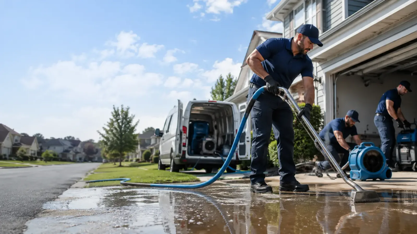 Basement Water Removal in Oxford, MI